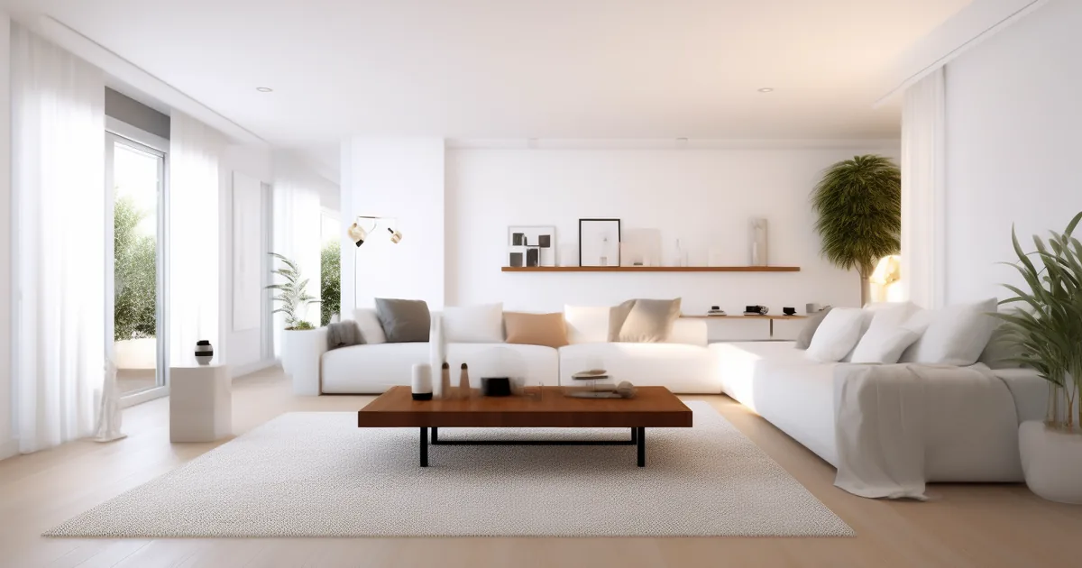 Helles Wohn-Esszimmer einer Ferienwohnung – Auslastung und Ertrag