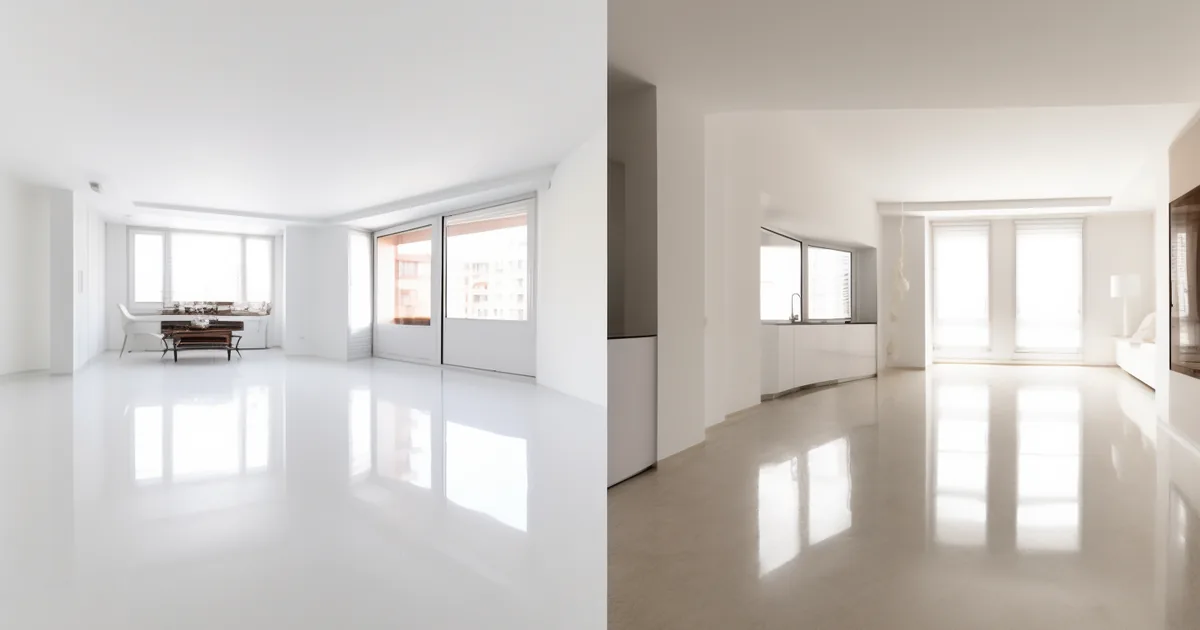 Frisch aufbereitete leere Wohnung – Leerstand vermeiden