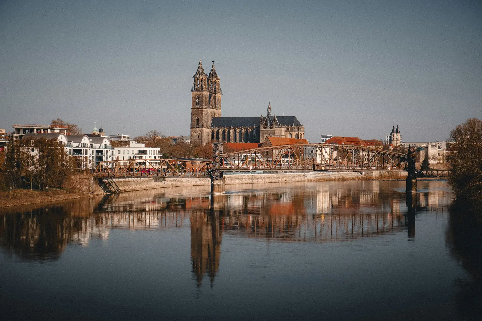 Magdeburg Buckau – Hubbrücke und Industriegeschichte